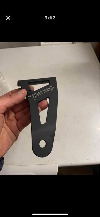 Aprilia Tuono/Rsv v4 staffa elimina pedana passegg