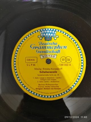 Vinilo KORSSAKOFF - SCHEHERAZADE 