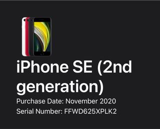 iPhone SE segunda generación 128GB gris espacial