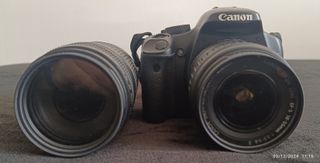 CANON EOS 450D 18-55MM + 75-300MM