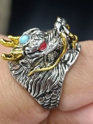 Anillo del Dragon de Titanio Protector