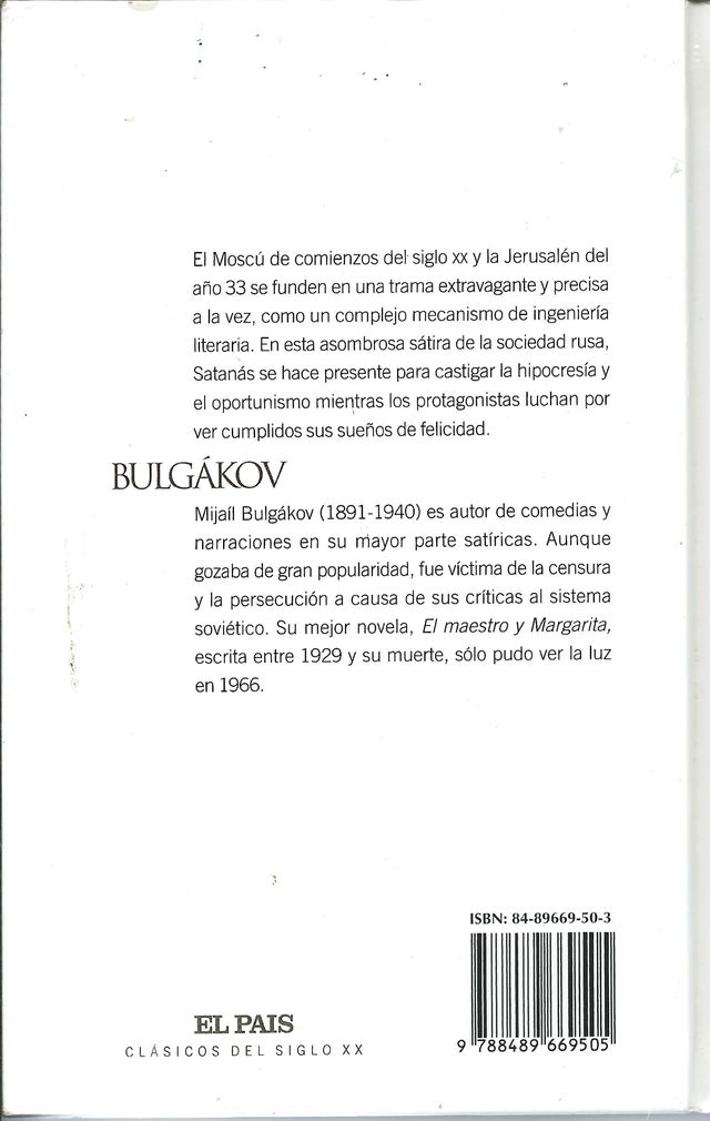 El maestro y Margarita