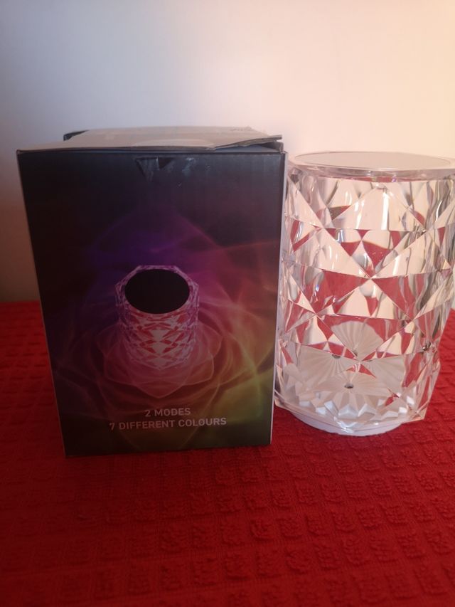 Lampada touch multicolor led