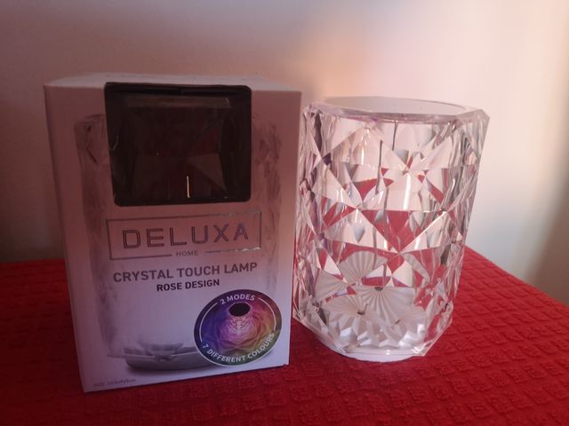 Lampada touch multicolor led