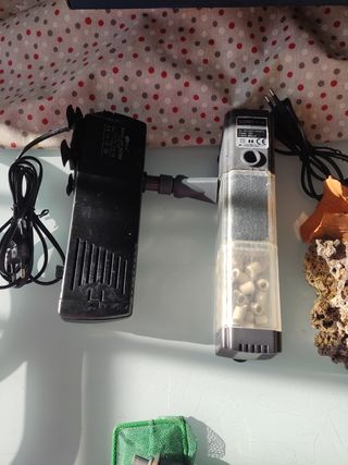 Accesorios acuario + regalo