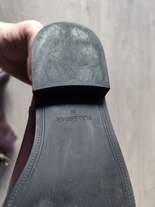Botines granate