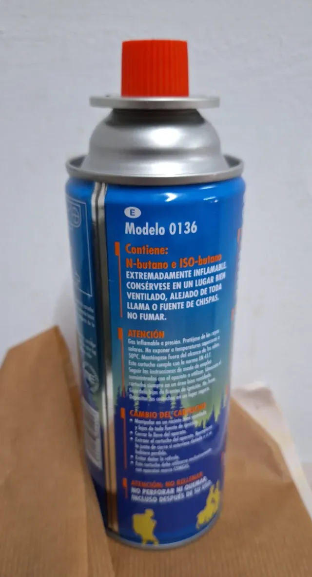 Quemador de Crema Com gas.