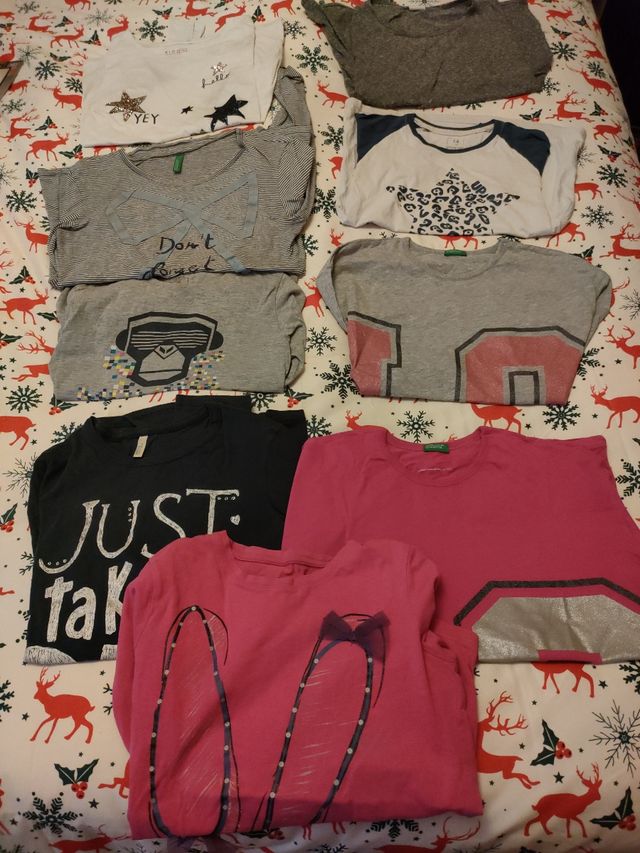 Benetton. Zara kids.Name it. Etc...Lote  9 camiset