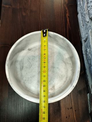 Elegante Vassoio Rotondo Grande Arredo