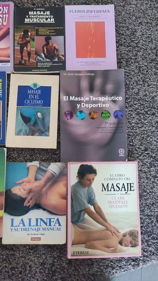Libros de masajes y otras terapias