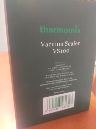 Envasadora al vacío Termomix