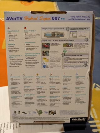 AVerMedia Hybrid Super 007 Sintonizadora TV