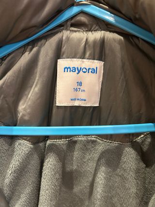 Parka Mayoral 18 años-167cm