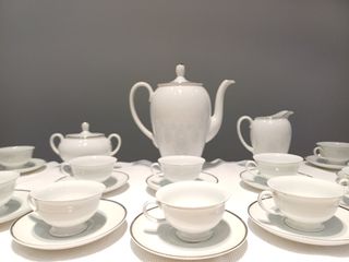 Juego de café de porcelana Rosenthal, 12 servicios