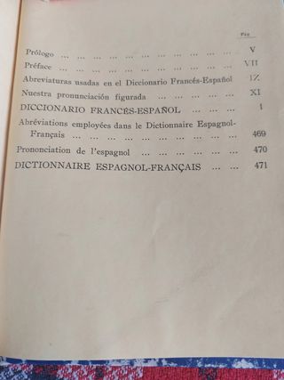 DICCIONARIO FRANCES ESPAÑOL  ESPAÑOL FRANCÉS 