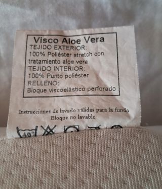 Almohadas Visco Flex Aloe Vera NUEVAS