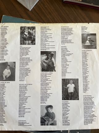 Vinilo antiguo Los Secretos adios tristeza