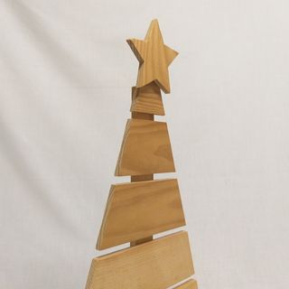 Árbol de navidad de madera 48cm