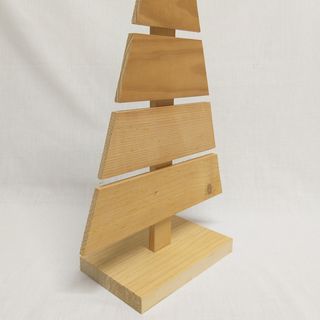 Árbol de navidad de madera 48cm