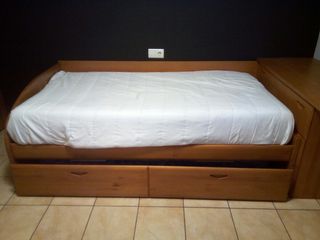 Dormitorio de madera