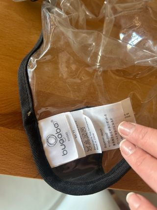 Protector para lluvia bugaboo