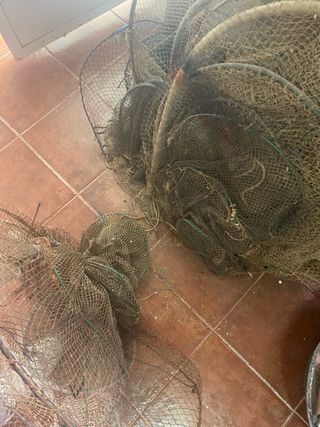 Redes pesca anguilas!!