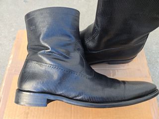 BOTINES HUGO BOSS 44 / 45 BOTAS ZAPATO PIEL HOMBRE