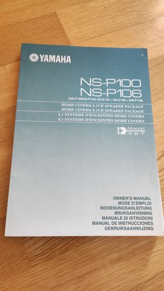 Amplificador - Home cinema YAMAHA