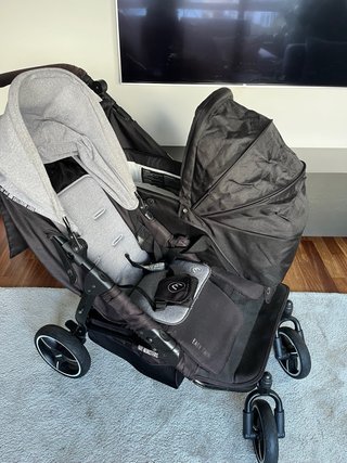 Carro gemelar Baby Monster Easy Twin