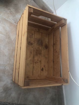 Caja o cajon vintage