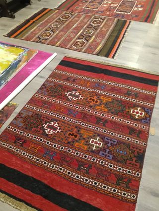 Alfombras artesanales originales lana