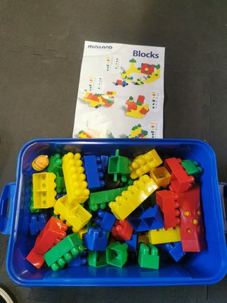 Juguete bloques construction 120 piezas