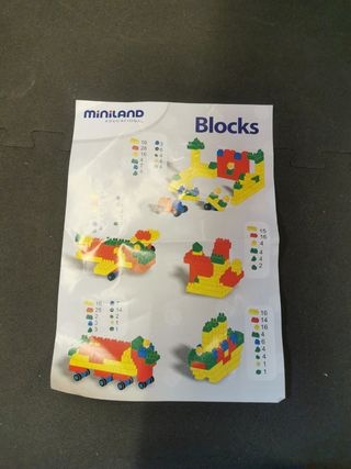 Juguete bloques construction 120 piezas