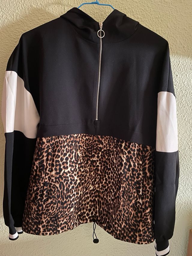 Sudadera capucha print de Zara