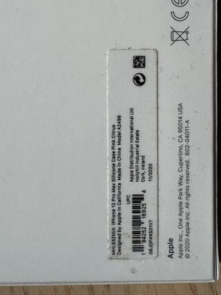 Iphone 12 Pro Max funda silicona