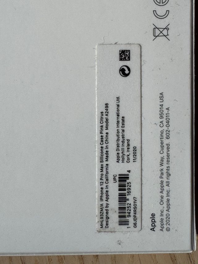 Iphone 12 Pro Max funda silicona