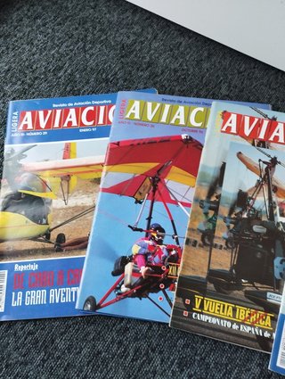 Revista Cedimex Aviación Ligera años 94,95,96 y 97