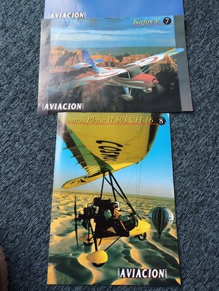 Revista Cedimex Aviación Ligera años 94,95,96 y 97
