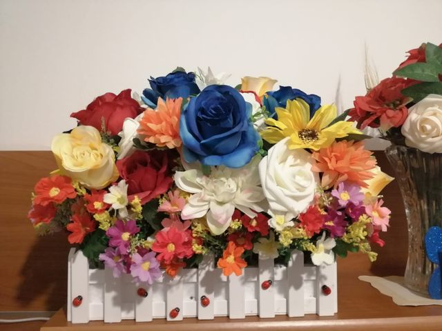 Centros de flores artesanales, ramos de novia...