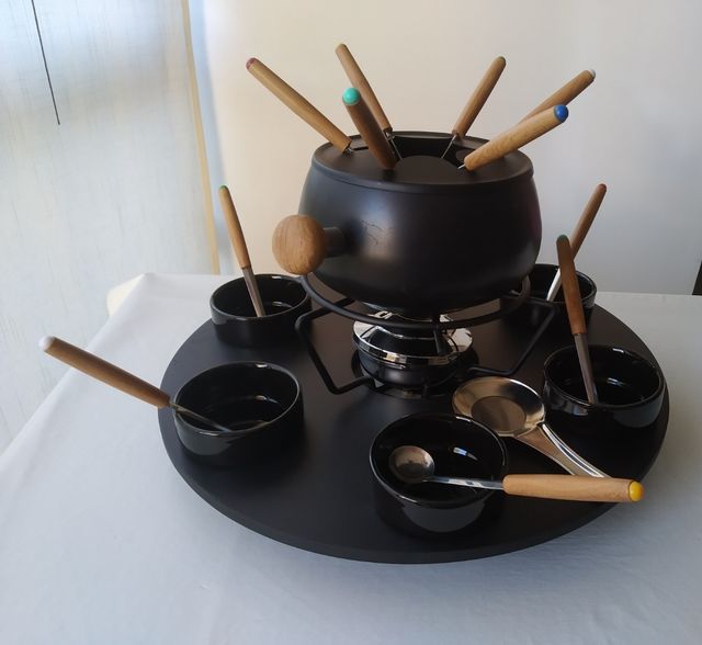 Fondue para seis comensales