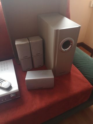 Home Cinema, lector DVD, altavoces y sub