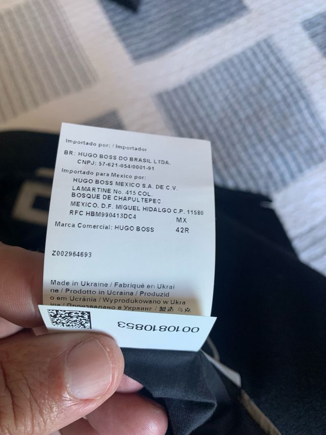 ABRIGO LANA HUGO BOSS