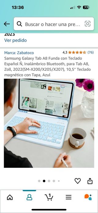 Funda galaxi tab 8 10.5