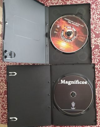 Dos DVD Los Magníficos del Real Zaragoza