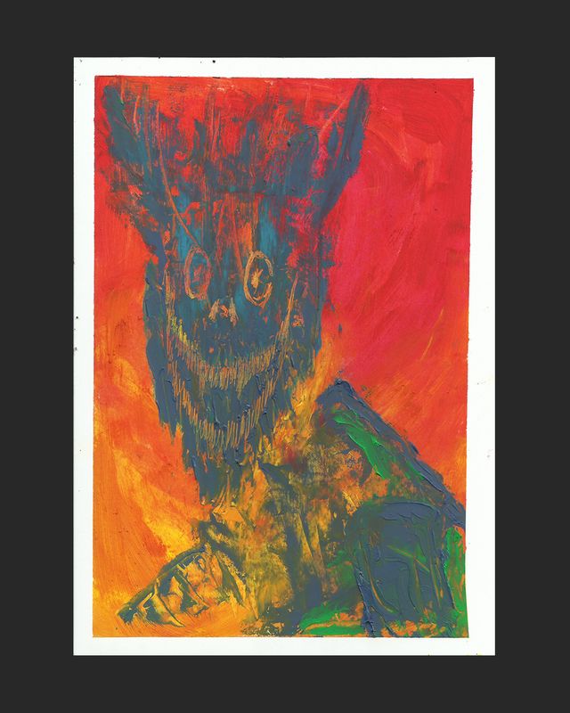 Cuadro Oleo sobre papel