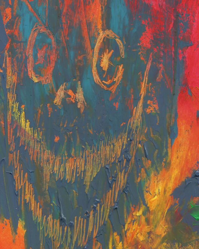 Cuadro Oleo sobre papel