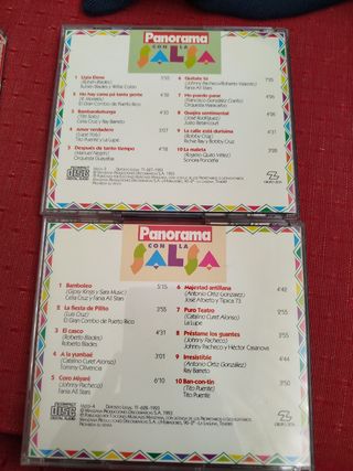CDs Panorama con la Salsa.