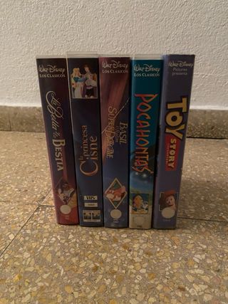 Peliculas disney VHS