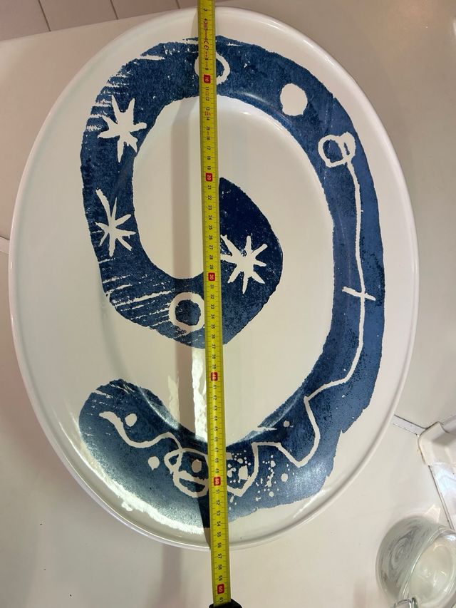 Vajilla plato o fuente Fundación Miró