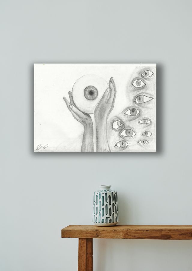 Cuadro Dibujo sobre papel